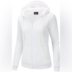 GEEK LIGHTING Hoodies for Women Sherpa Lined Fleece Sweatshirt Zip Up - NWT